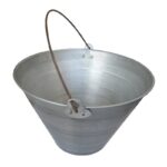 سطل بنایی گالوانیزه پرسی 25 یک تیکه