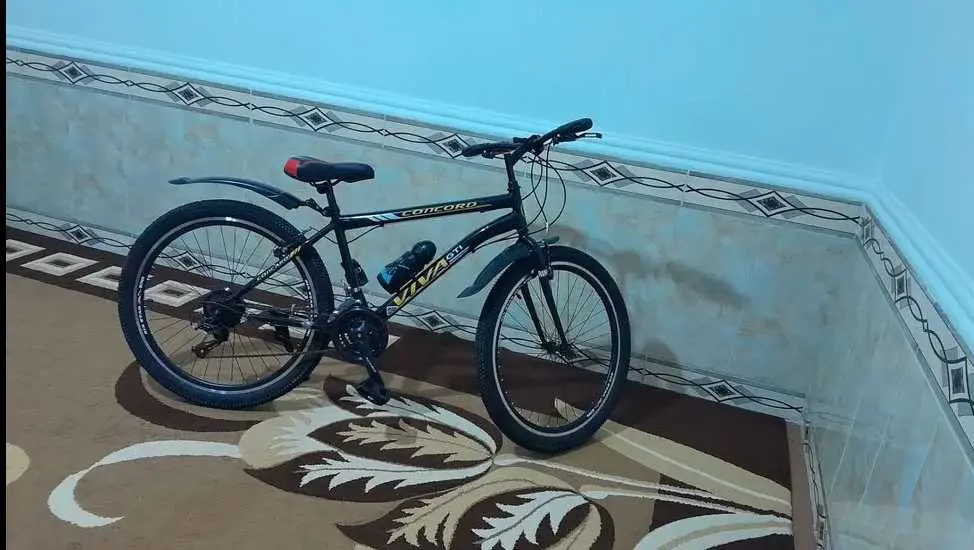 دوچرخه سایز 26 دنده کلاجدار طرح ویوا رنگ مشکی