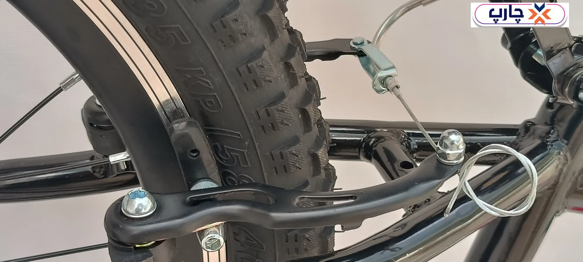 ترمز بندی ویبریک دوچرخه سایز 20 دنده ای طرح المپیا