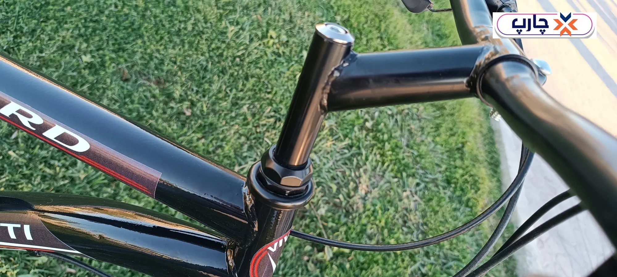 استفاده از دسته دنده 21 سرعته کلاج دار در کرپی کوهی دوچرخه سایز 26 دنده کلاجدار طرح المپیا رنگ مشکی قرمز