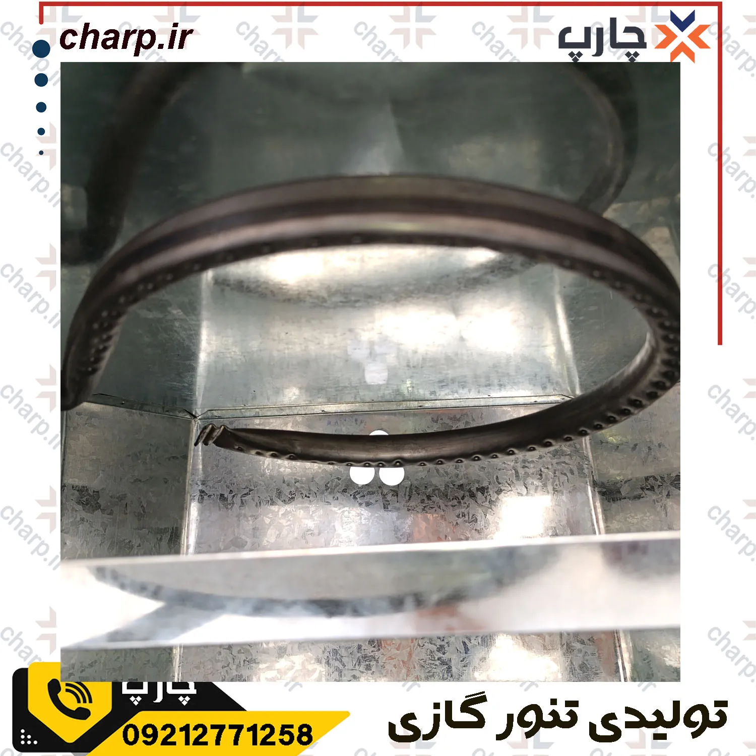 تنور گازی بزرگ خانگی پختن نان و شیرینی و پیتزا کد442 14 تنور گازی گالوانیزه چدن 33 + یک سینی کد 311